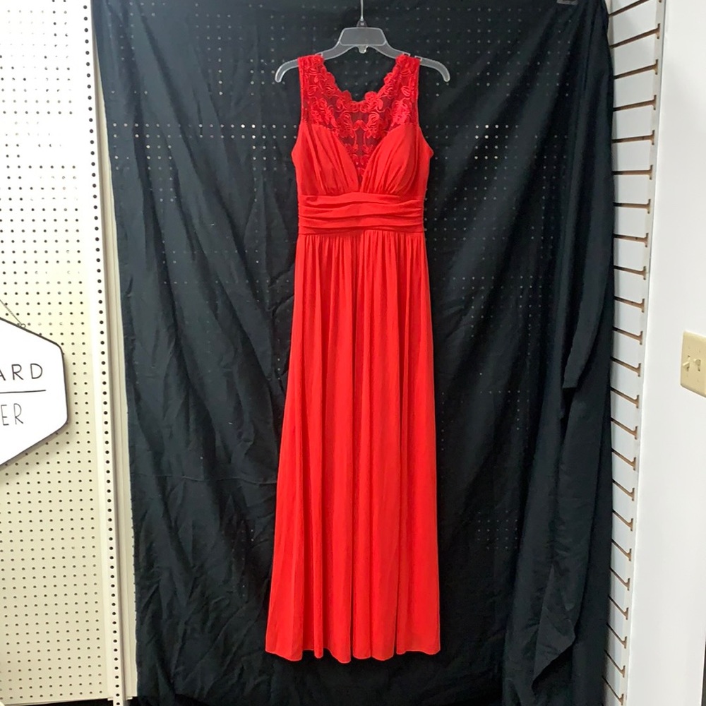 Tawny Style 4069 A-Line Red Gown XL